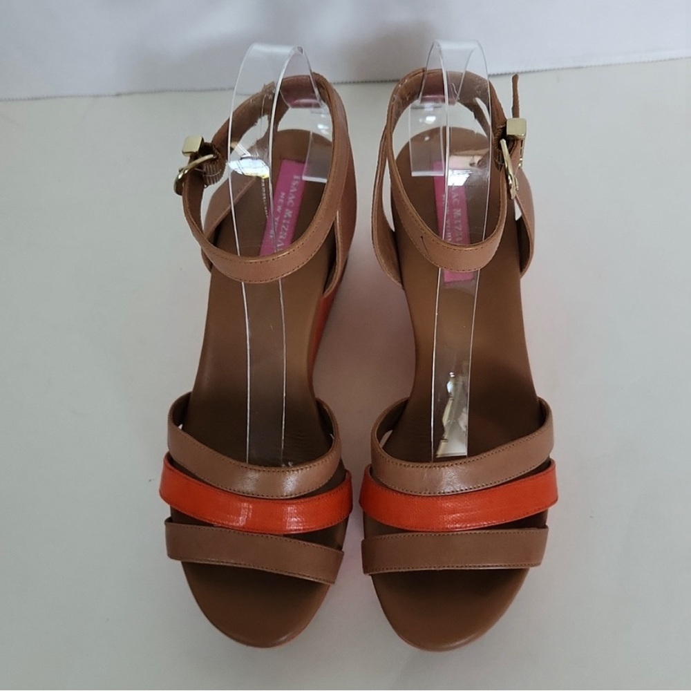 Two colors wedge sandals - Picture 2 of 9